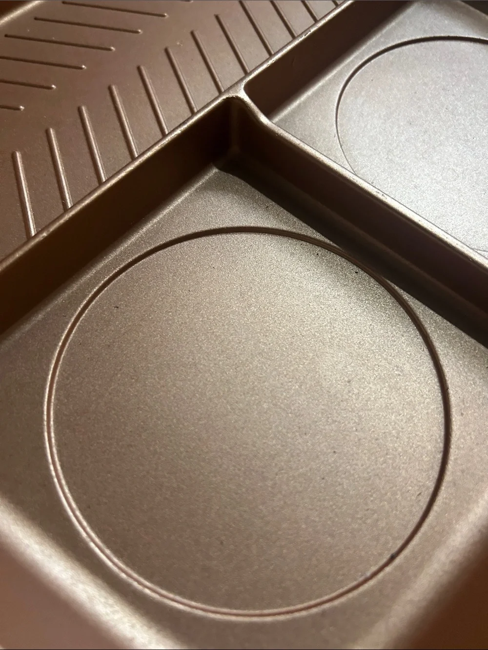 Non-Branded Rose Gold 5-Section Multi-Use Breakfast Frying Pan